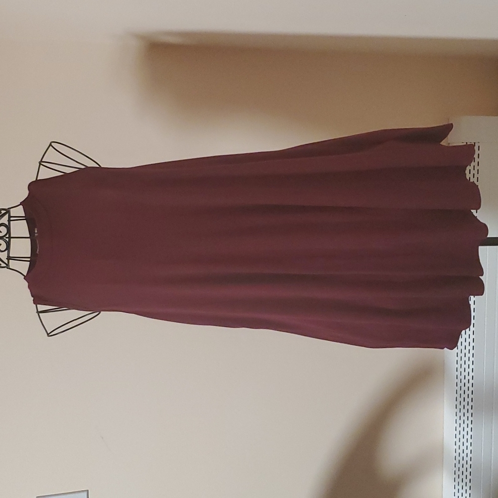 Maitai polyester Burgundy dress size M
